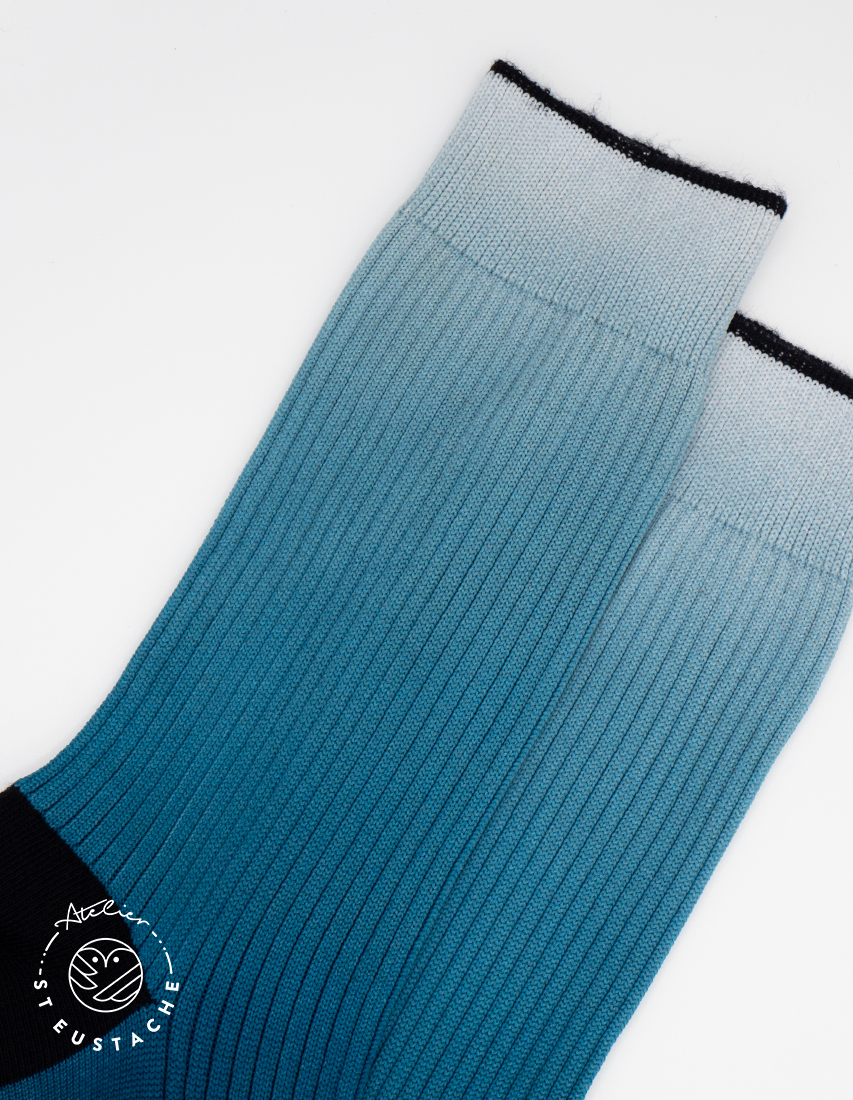 No. 6 • blue & blue