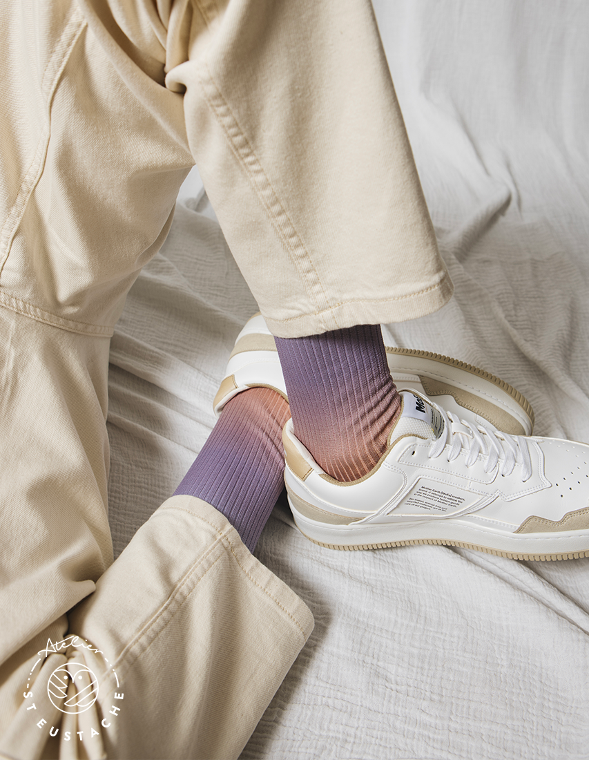 No.2 • orange & lilac