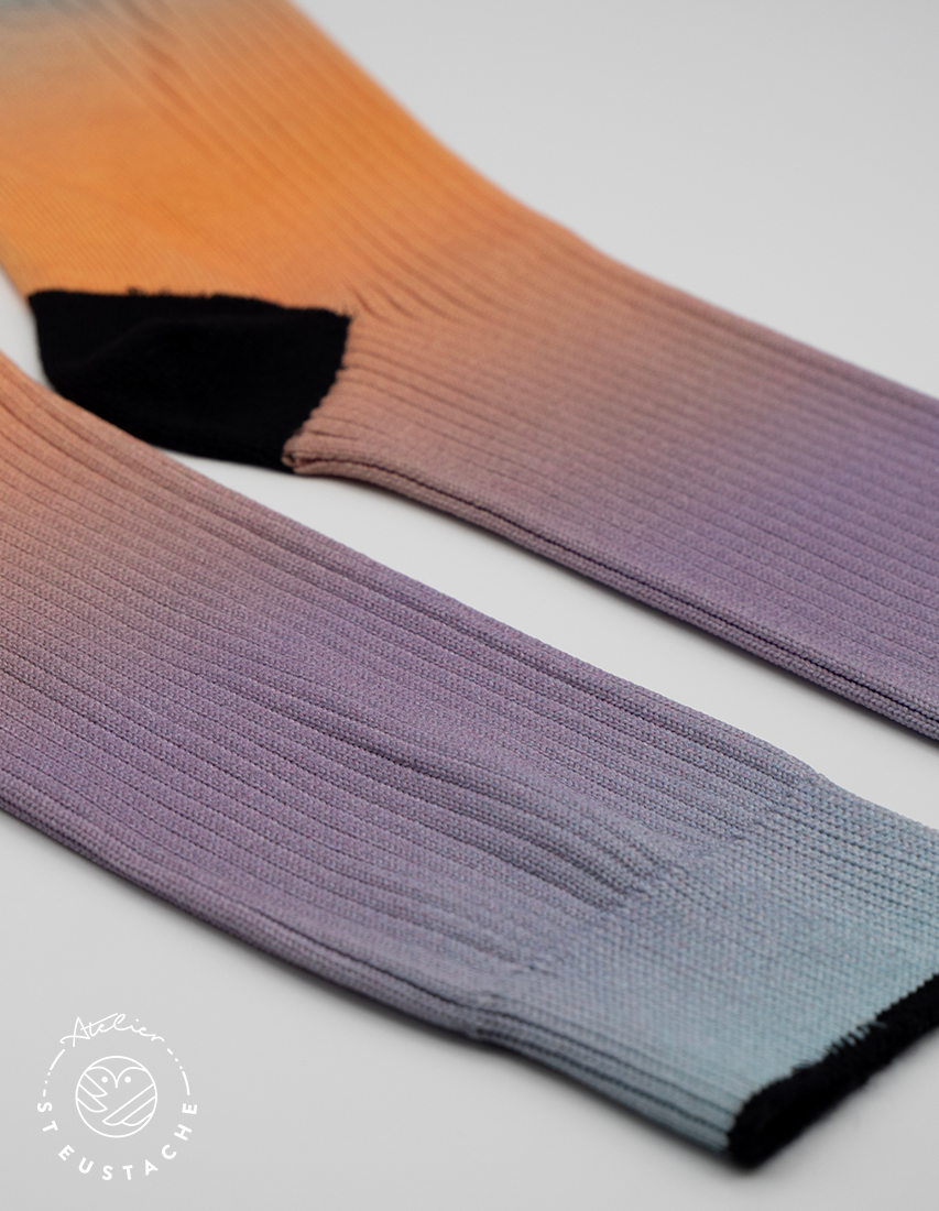 No.2 • orange & lilac