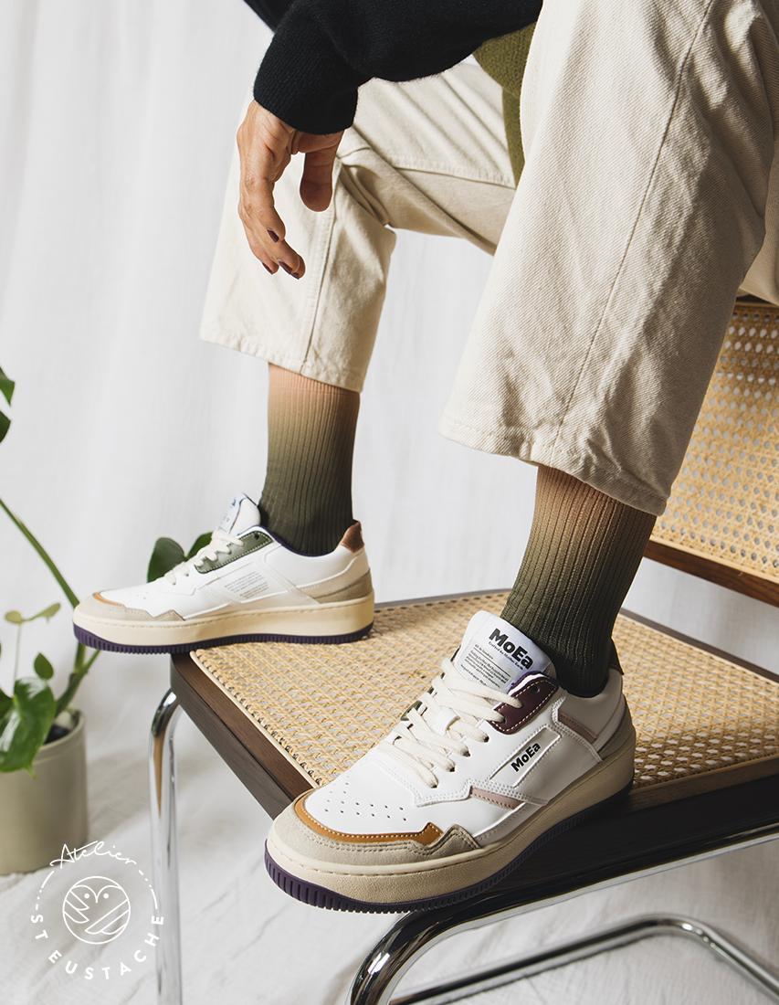 No.3 • green & beige