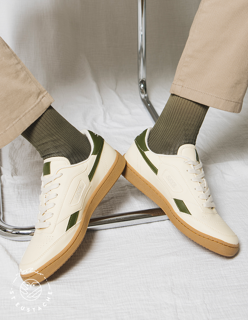 No.3 • green & beige