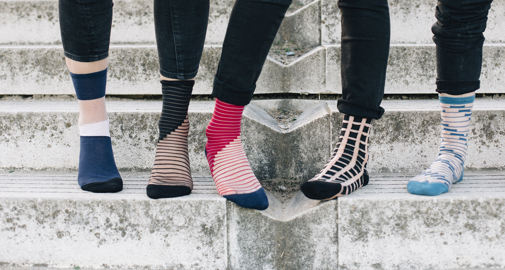 Imaginer des tenues en fonction de la couleur de vos chaussettes