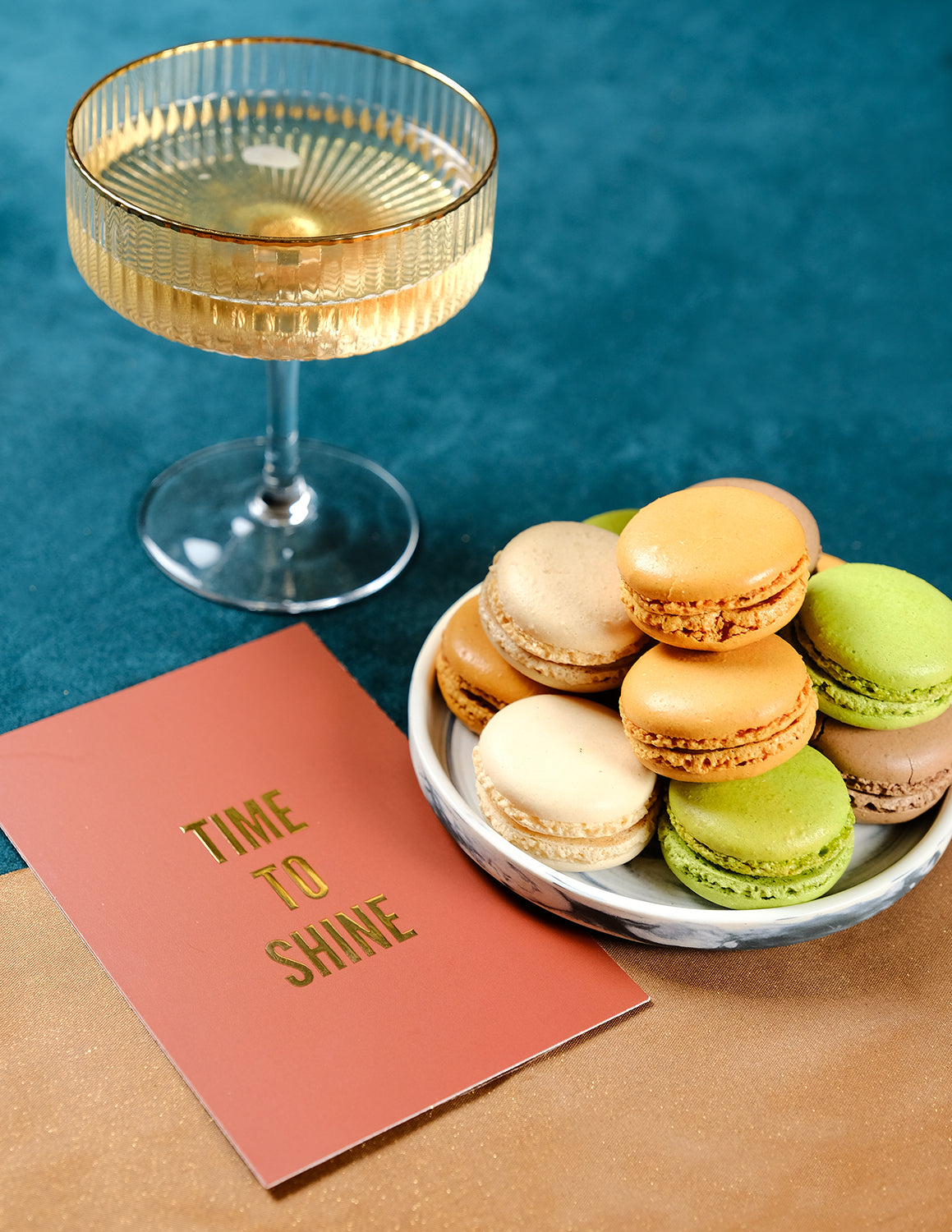 Coffret de Noël Doré